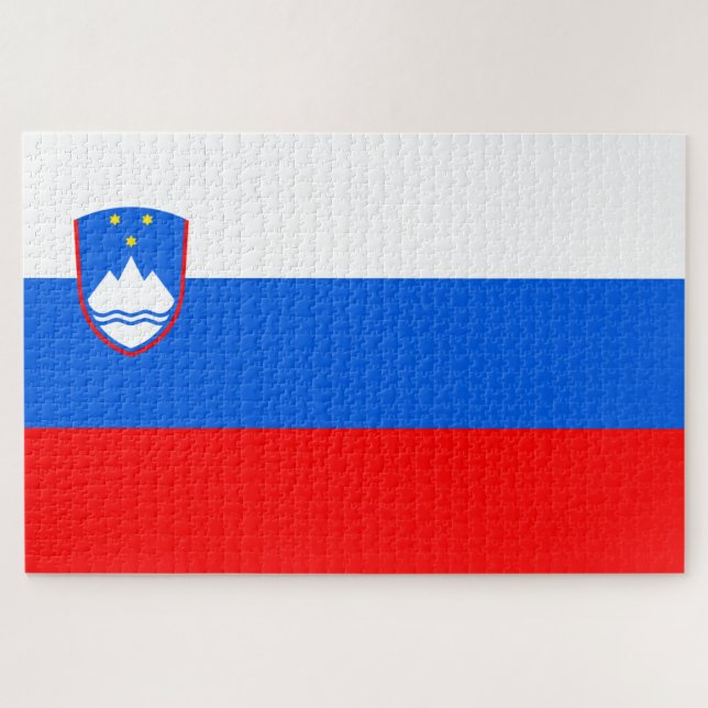 Slowenische Flagge (Horizontal)