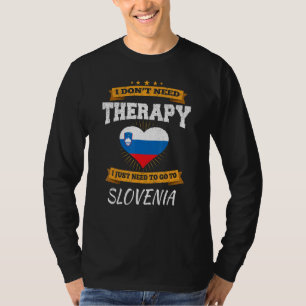 Slowenische Flagge I Slowenien Urlaub I Slowenien T-Shirt