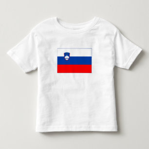 Slowenische Flagge Kleinkind T-shirt