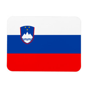 Slowenische Flagge Magnet