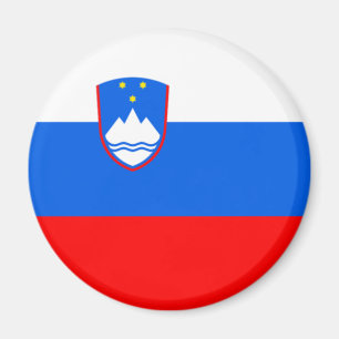 Slowenische Flagge Magnet