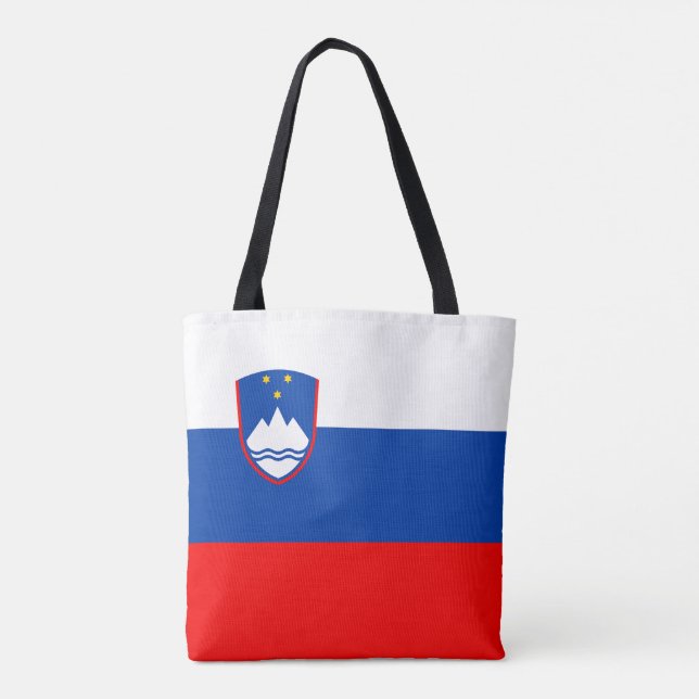 Slowenische Flagge Tasche (Rückseite)