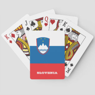 Slowenische Flaggenspiele, Slowenien Karten spiele Spielkarten