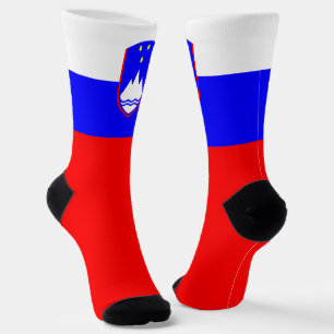 Slowenischer Flaggenstaat Patriotischer Slowenisch Socken