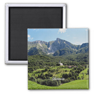 Slowenisches Landschaftsbild Magnet