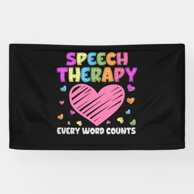 SLP Language Pathologe & Speech Therapy Banner (Horizontal)