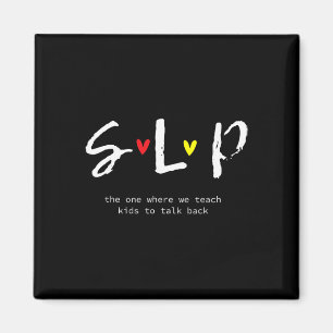 Slp-Lehrer-Shirts Sprachtherapeut Gif Magnet