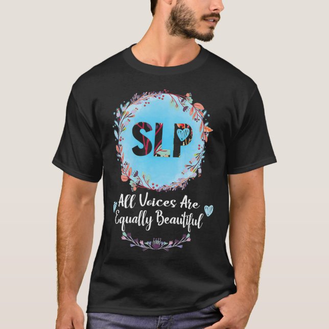 SLP-Shirts sprechen Sprachpathologen Geschenke T-Shirt (Vorderseite)
