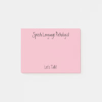 SLP (Speech Language Pathologe) Beitrag, den es no