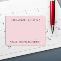 SLP (Speech Language Pathologe) Beitrag, den es no