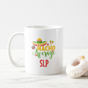 SLP Speech Language Pathologist Therapy Abschluss Kaffeetasse