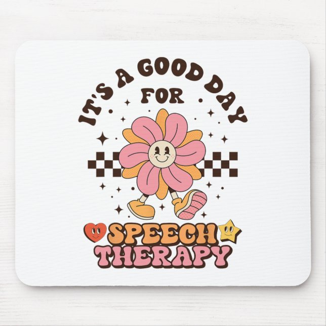 Slp Speech Therapist Speech Pathologe I Mousepad (Vorne)