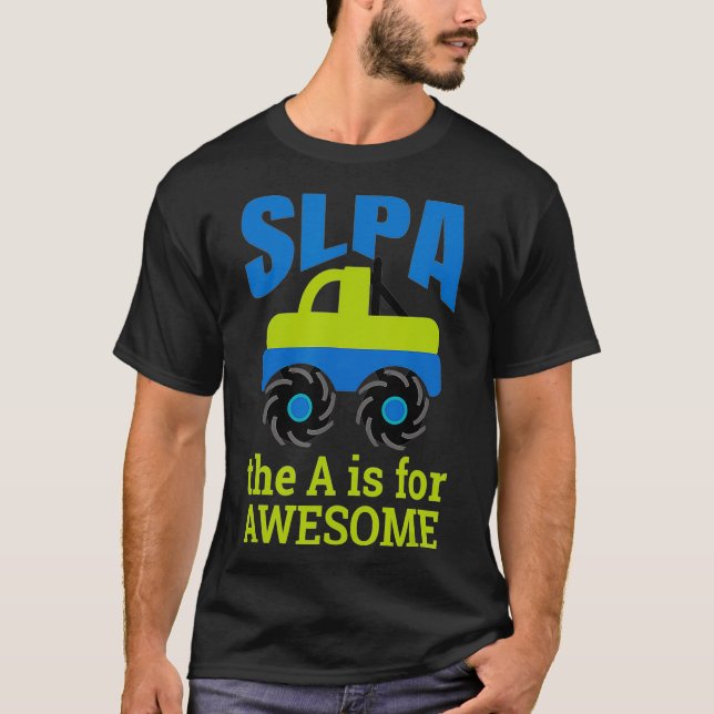 SLP, SpeechLanguagePathologist, SpeechTherapist, S T-Shirt (Vorderseite)