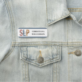 SLP-Sprachpathologe Namensschild