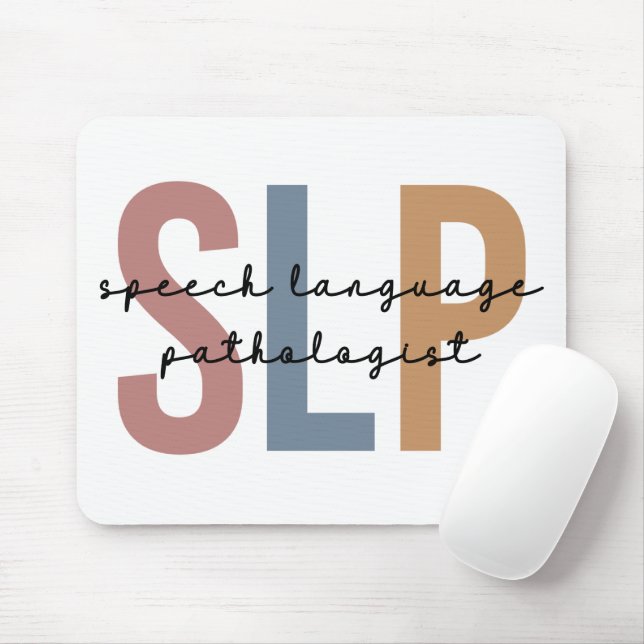 SLP-Sprachpathologe Retro Mousepad (Mit Mouse)