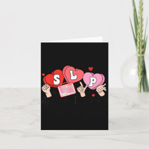 Slp Valentinstag Sprachtherapeut St Karte