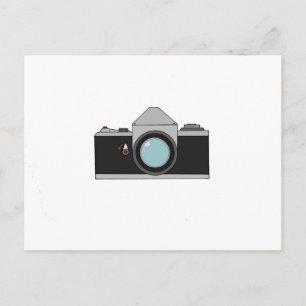 SLR-Kamera für Film Postkarte