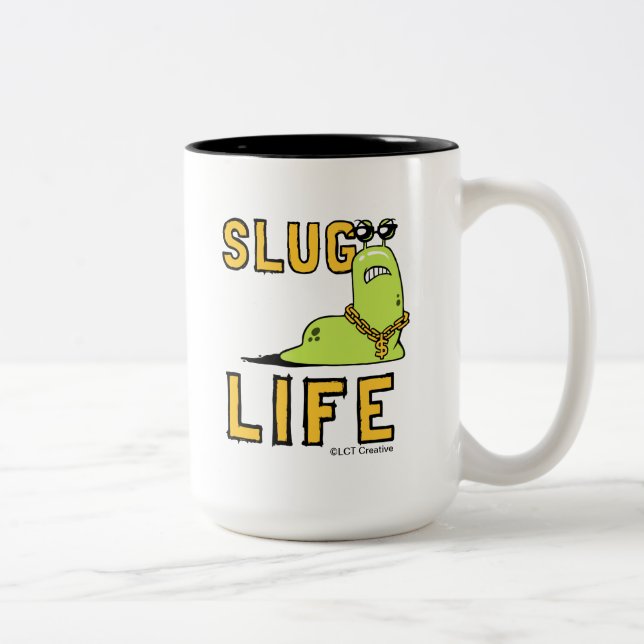 Slug Life Zweifarbige Tasse (Rechts)