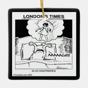 Slug Nightmares Classic LTCartoons Comic Keramikornament