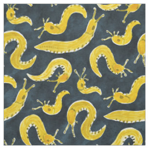 SLUG PARTY Banana Slugs  Stoff