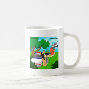 Slug Traffic Polizist Funny Kaffeetasse