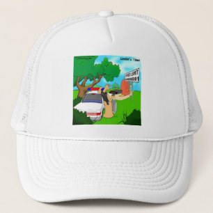 Slug Traffic Polizist Funny Truckerkappe