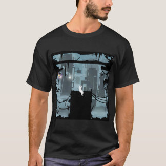 Slugcat im Nebel lustig vintage T-Shirt