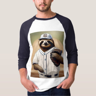 "Slugger Sloth: Langsam und standhaft an der Platt T-Shirt