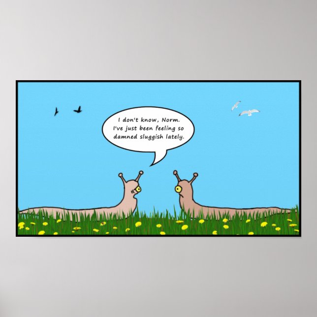 Sluggish Poster (Vorne)