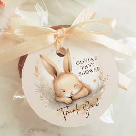 Slumber Bunny Baby Showdusche Gefallen Geschenk Ta Geschenkanhänger