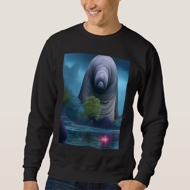 Slumber Mountain Manatee Sweatshirt (Vorderseite)