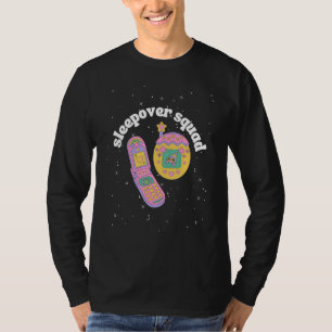 Slumber Party Squad Pastel 90s Phone Wellness-Cent T-Shirt