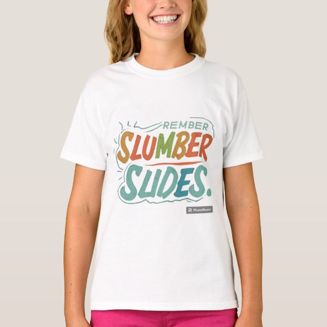 Slumber Slides Girls - Design T-Shirt (Vorderseite)