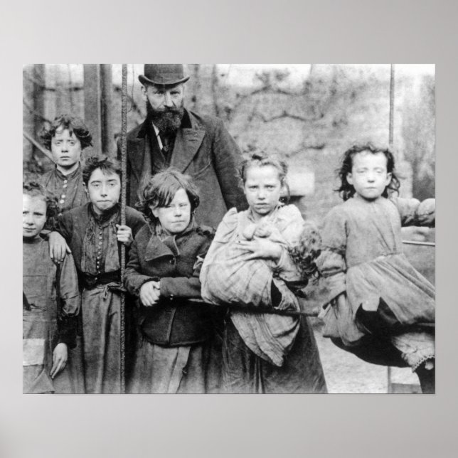 Slums London Poster (Vorne)