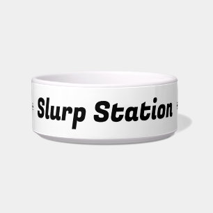 "Slurp Station" Dog Bowl Napf