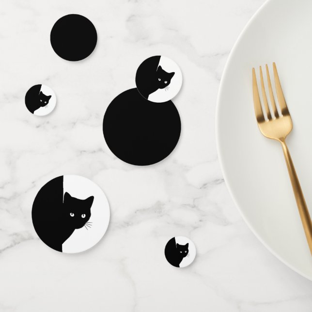 Sly Black Cat Konfetti (Gruppe)