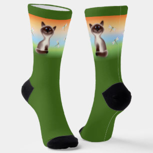 Sly Cat Socken
