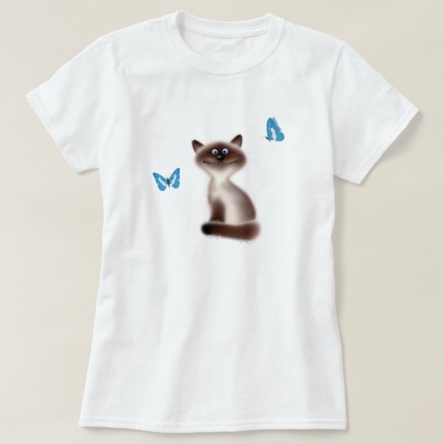 Sly Cat T-Shirt (Design vorne)