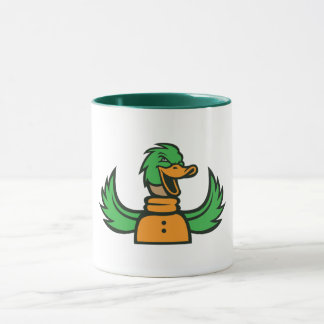 Sly Duck - Mug Mascotte de canard joueuse et audac