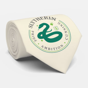 SLYTHERIN™ Green Snake House Pride Abzeichen Krawatte