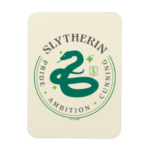 SLYTHERIN™ Green Snake House Pride Abzeichen Magnet
