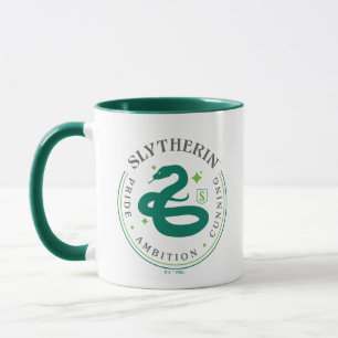 SLYTHERIN™ Green Snake House Pride Abzeichen Tasse