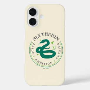 SLYTHERIN™ Grünes Schlangen-Haus Stolz Abzeichen iPhone 16 Hülle
