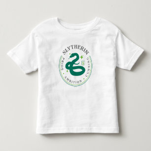 SLYTHERIN™ Grünes Schlangen-Haus Stolz Abzeichen Kleinkind T-shirt