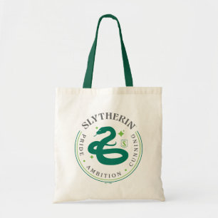 SLYTHERIN™ Grünes Schlangen-Haus-Stolz-Abzeichen Tragetasche