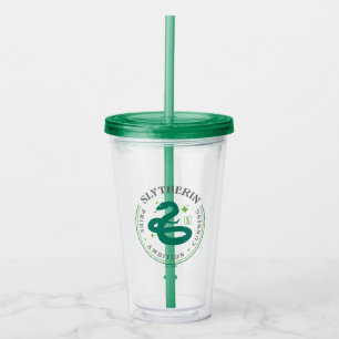 SLYTHERIN™ Grünes Schlangenhaus-Stolz-Abzeichen Acryltrinkbecher