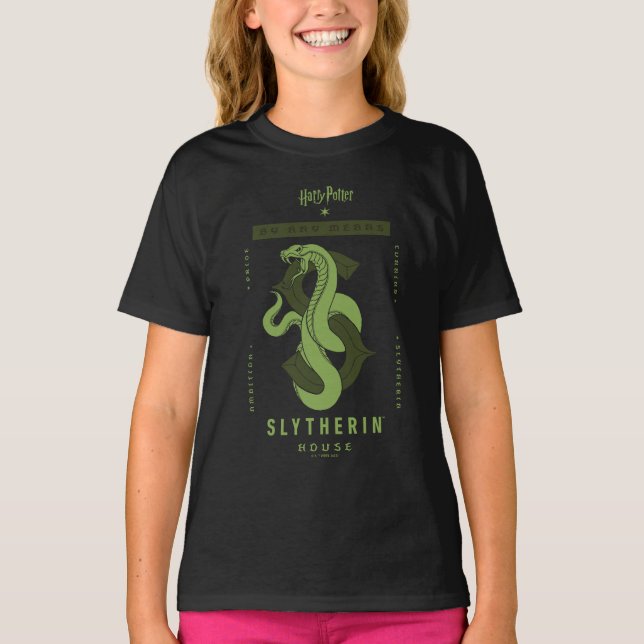 SLYTHERIN™ House auf jeden Fall T-Shirt (Vorderseite)