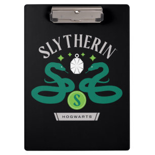 SLYTHERIN™ House Doppel-Schlangen-Anhänger Grafik Klemmbrett