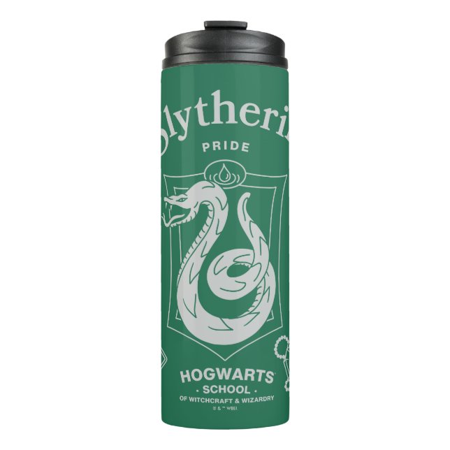 SLYTHERIN™ Pride Ambition Cunning Crest Thermosbecher (Vorderseite)
