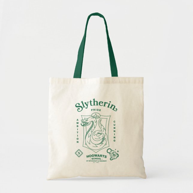 SLYTHERIN™ Pride Ambition Cunning Crest Tragetasche (Vorne)